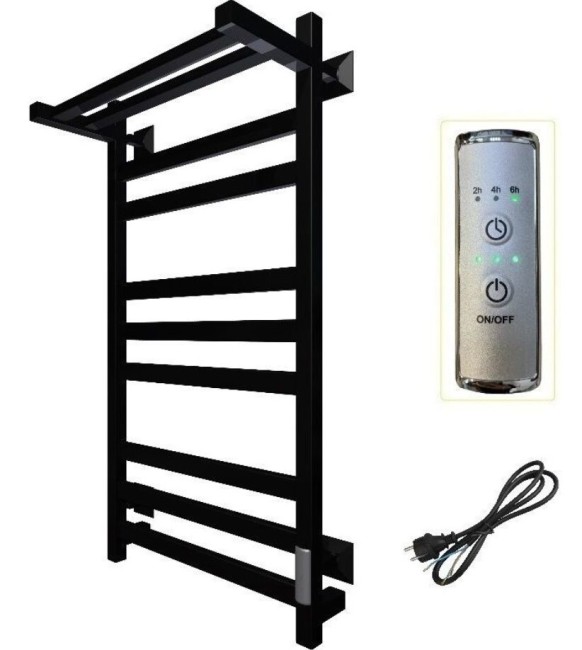 Полотенцесушитель Тругор Пэк сп 21 кв П 80х50 черный ВГП ( 00-00043127) Полотенцесушитель Тругор Пэк сп 21 кв П 80х50 черный ВГП ( 00-00043127)