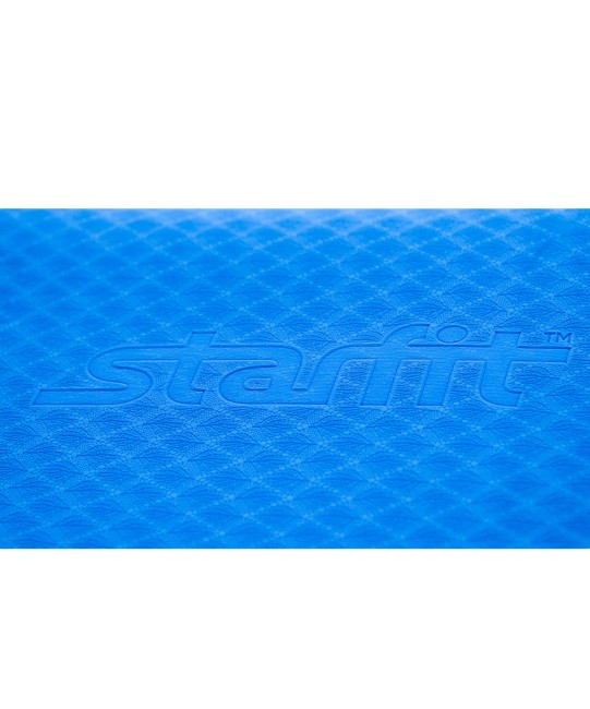Коврик для йоги Starfit FM-201 TPE 173x61x0,4 см синий/серый