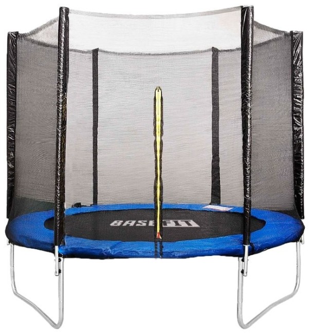 Батут BaseFit TR-201 244 см синий