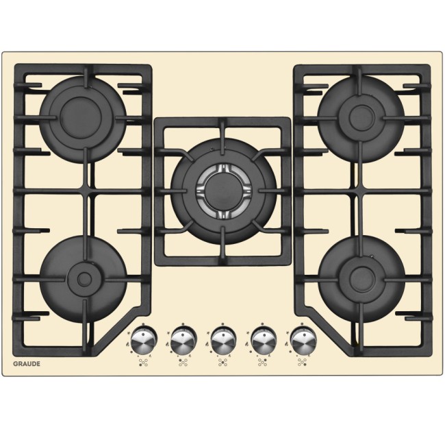 Встраиваемая газовая варочная панель Graude GS 70.1 C Встраиваемая газовая варочная панель Graude GS 70.1 C