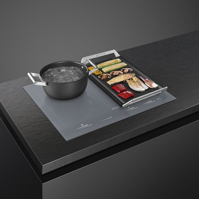 Встраиваемая индукционная варочная панель Smeg SIM1643DS Встраиваемая индукционная варочная панель Smeg SIM1643DS