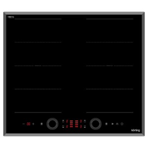 Встраиваемая индукционная варочная панель Korting HIB 68700 B Quadro