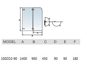 Душевая шторка WeltWasser WW 100 100 ZD 290 Душевая шторка WeltWasser WW 100 100 ZD 290