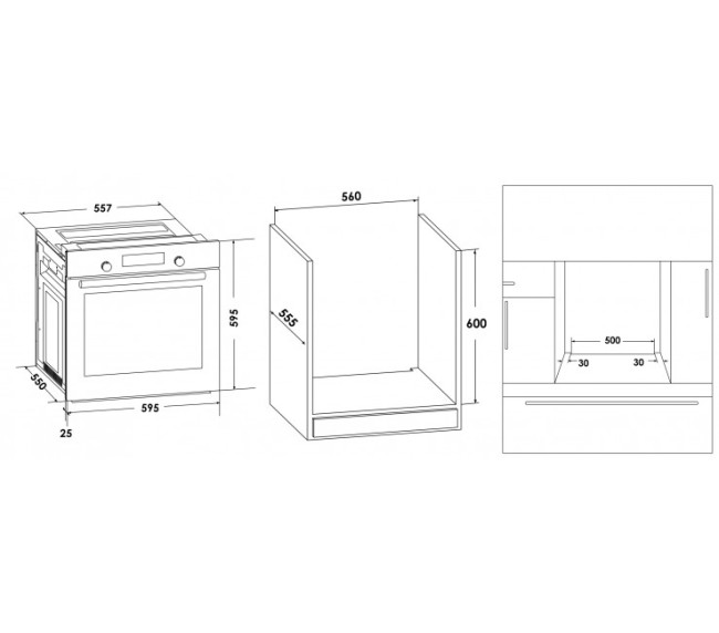 Встраиваемый электрический духовой шкаф Schaub Lorenz SLB ES6353