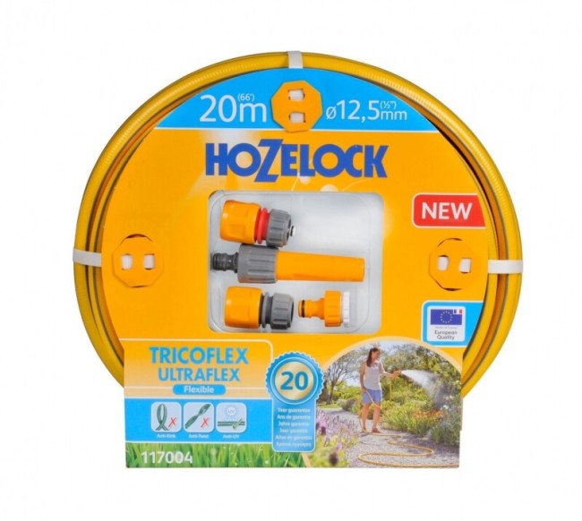 Набор для полива Hozelock 117004 Tricoflex Ultraflex Starter Set Набор для полива Hozelock 117004 Tricoflex Ultraflex Starter Set