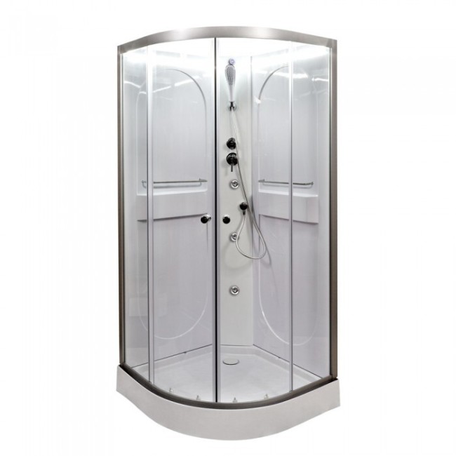 Душевая кабина Deto L609 N LED с гидромассажем