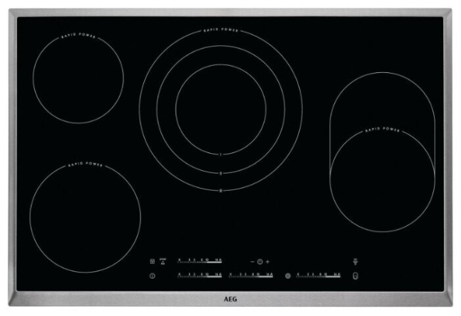 Встраиваемая электрическая варочная панель AEG HK 854870 XB Встраиваемая электрическая варочная панель AEG HK 854870 XB