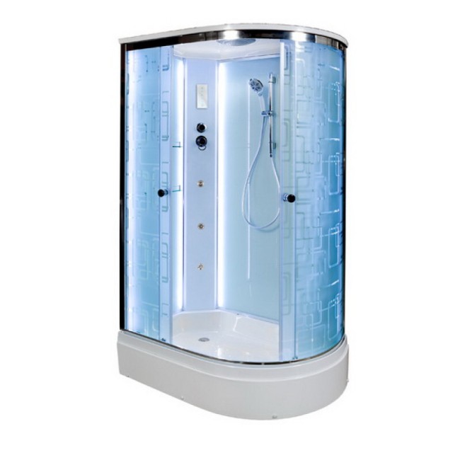 Душевая кабина Deto EM2712LLED+GM