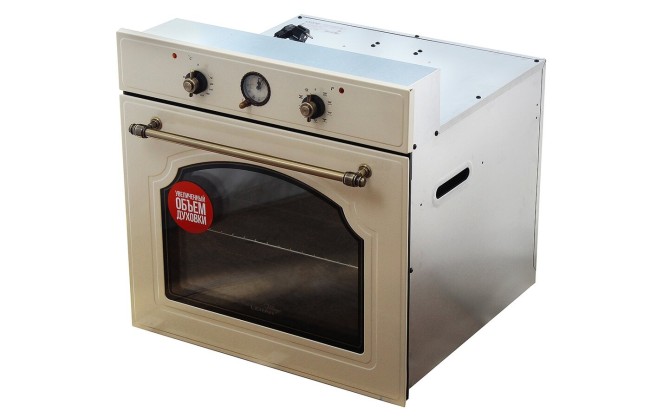 Встраиваемый электрический духовой шкаф Leran Village EO 12707 BG Встраиваемый электрический духовой шкаф Leran Village EO 12707 BG