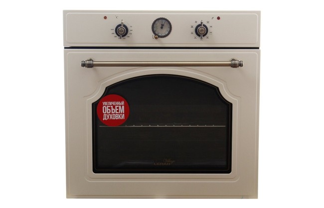 Встраиваемый электрический духовой шкаф Leran Village EO 12707 BG Встраиваемый электрический духовой шкаф Leran Village EO 12707 BG