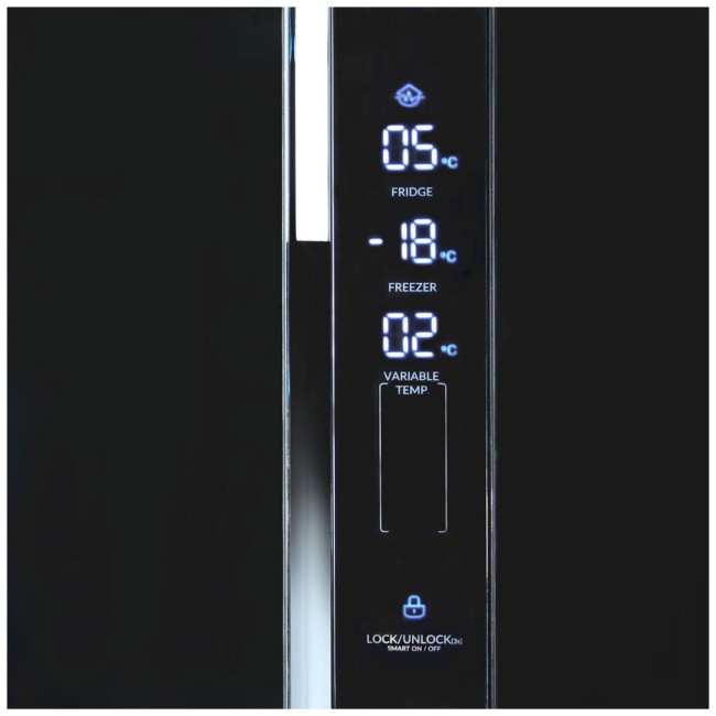 Холодильник Ginzzu NFK-475 черный