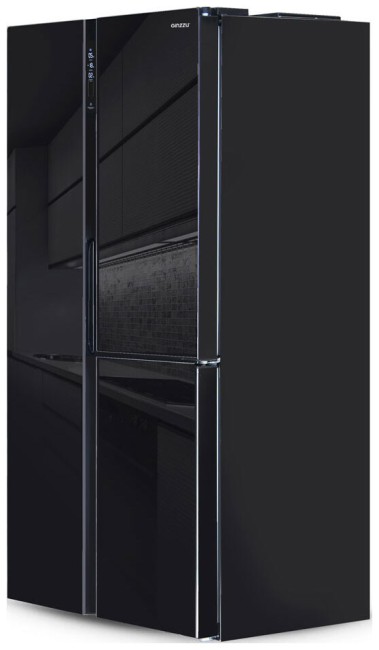 Холодильник Ginzzu NFK-475 черный