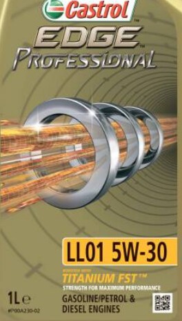 Масло синтетическое Castrol EDGE Professional LL01 5W30 1 л Масло синтетическое Castrol EDGE Professional LL01 5W30 1 л