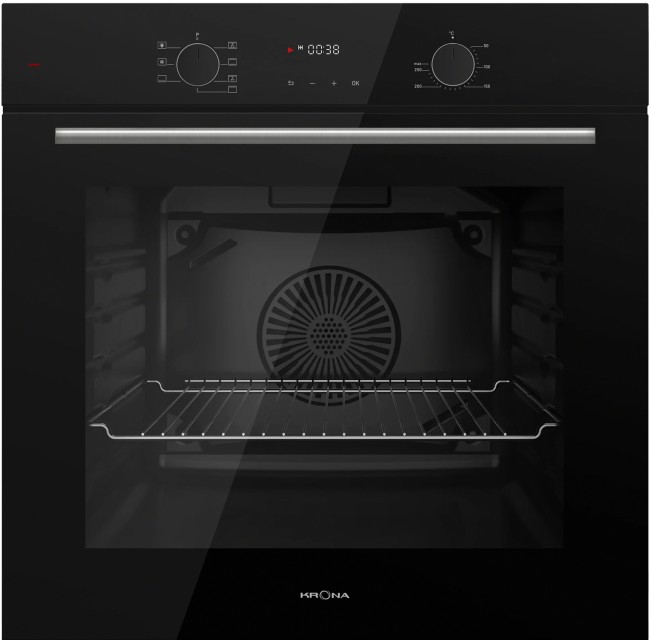 Встраиваемый электрический духовой шкаф Krona Element D plus 60 BL