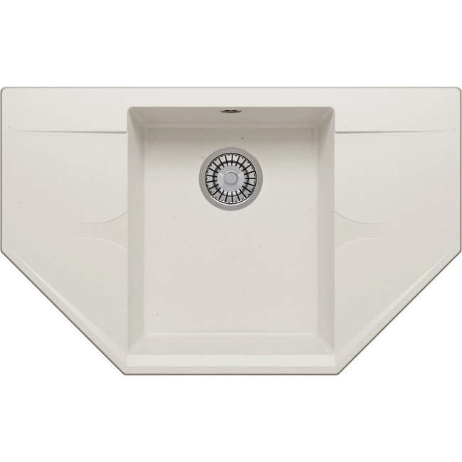 Кухонная мойка Polygran RIFF-800 (№36 Белый Хлопок) Кухонная мойка Polygran RIFF-800 (№36 Белый Хлопок)