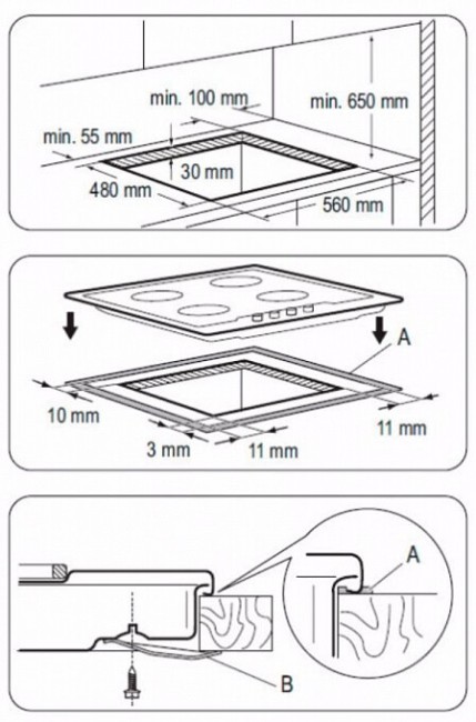Встраиваемая газовая варочная панель Zanussi ZGX 566424 X Встраиваемая газовая варочная панель Zanussi ZGX 566424 X