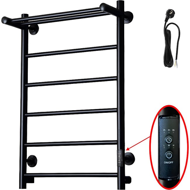 Полотенцесушитель Тругор Аспект Пэк сп 1 П 80х50 черный ВГП ( 00-00042776) Полотенцесушитель Тругор Аспект Пэк сп 1 П 80х50 черный ВГП ( 00-00042776)