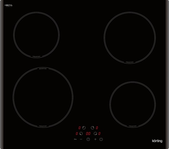Встраиваемая индукционная варочная панель Korting HI 64013 B Встраиваемая индукционная варочная панель Korting HI 64013 B