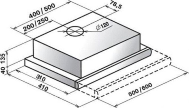 Встраиваемая вытяжка Elikor Выдвижной блок 60 2М белый/бук/орех Встраиваемая вытяжка Elikor Выдвижной блок 60 2М белый/бук/орех