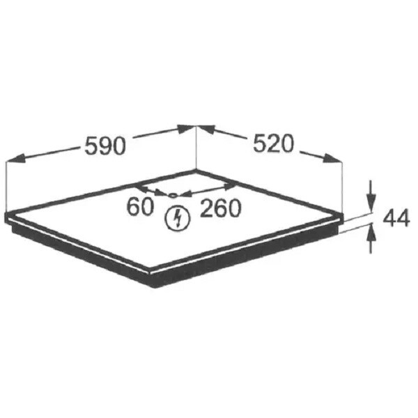 Встраиваемая индукционная варочная панель Electrolux HOF650FMF Встраиваемая индукционная варочная панель Electrolux HOF650FMF