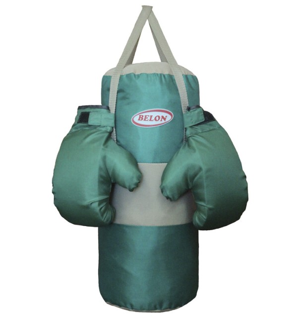 Набор для бокса Belon Груша и перчатки 3 (НБ-002-СЗ)