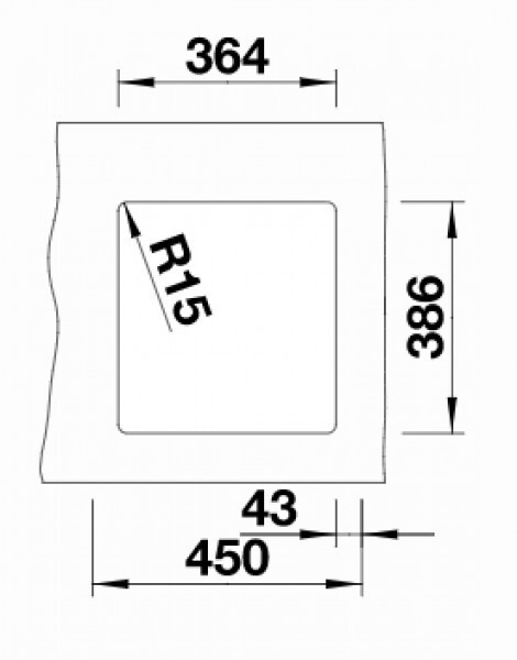 Кухонная мойка Blanco Subline 375-U керамика глянцевый белый (523726)