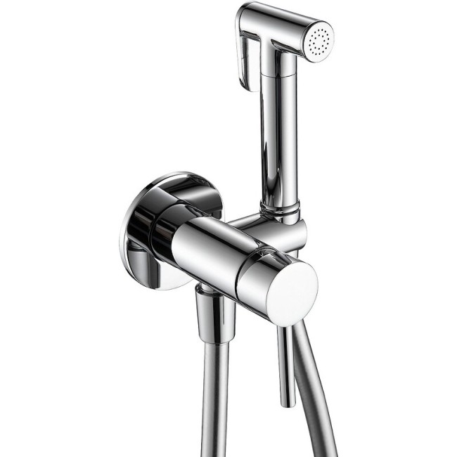 Смеситель с гигиеническим душем AQUAme Siena AQM6217CR Смеситель с гигиеническим душем AQUAme Siena AQM6217CR