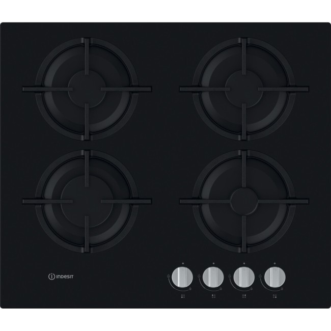 Встраиваемая газовая варочная панель Indesit ING 61S/BK