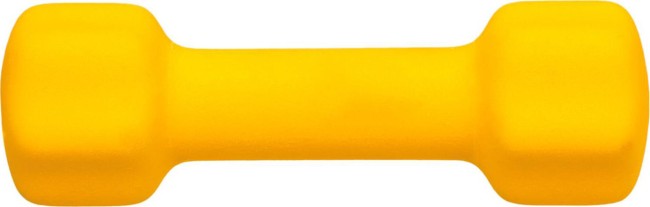Гантель неопреновая Bradex SF0540 1кг желтая Гантель неопреновая Bradex SF0540 1кг желтая