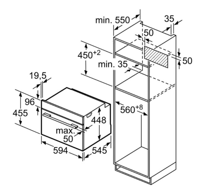 Встраиваемая микроволновая печь Bosch COA565GS0 Встраиваемая микроволновая печь Bosch COA565GS0