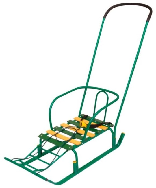 Санки Nika Тимка 5 (Т5) зеленый