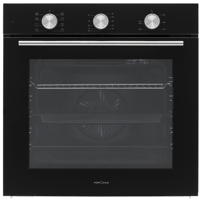 Встраиваемый электрический духовой шкаф Krona Birne 60 BL