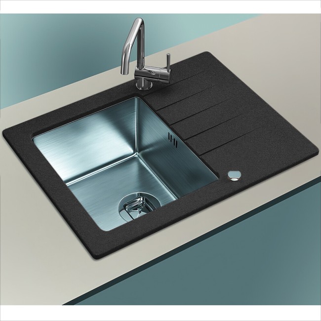 Кухонная мойка Tolero TTS-660-911 черный Кухонная мойка Tolero TTS-660-911 черный