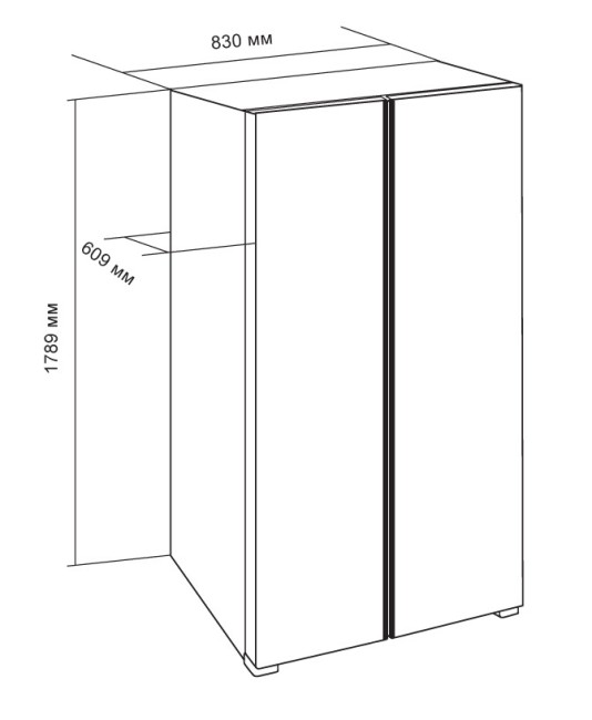 Холодильник Lex LSB 520 W ID