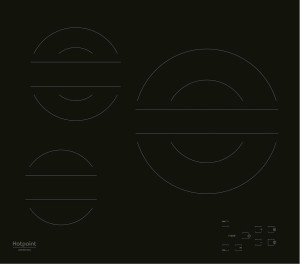 Встраиваемая электрическая варочная панель Hotpoint-Ariston HR 613 C T CM Встраиваемая электрическая варочная панель Hotpoint-Ariston HR 613 C T CM