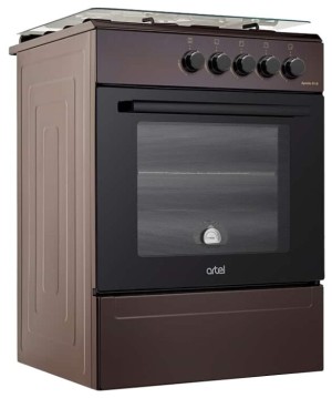 Газовая плита Artel Apetito 00-G коричневый Газовая плита Artel Apetito 00-G коричневый