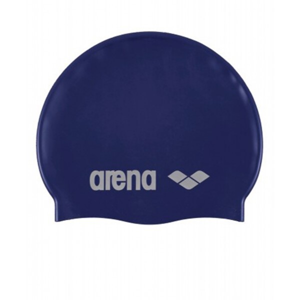 Шапочка для плавания Arena Classic Silicone Cap (denim/silver) 91662 71