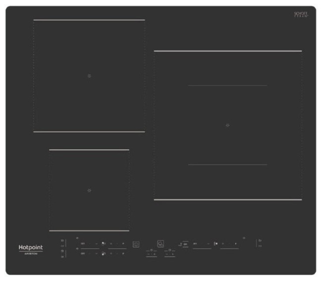 Встраиваемая индукционная варочная панель Hotpoint-Ariston HB 4160S NE