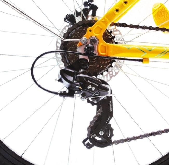 Велосипед Forward Tracer 26 2.0 Disc желтый 19 Велосипед Forward Tracer 26 2.0 Disc желтый 19