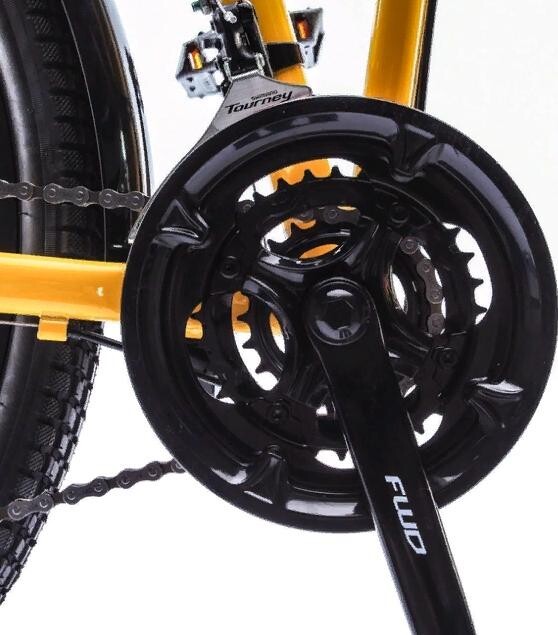 Велосипед Forward Tracer 26 2.0 Disc желтый 19 Велосипед Forward Tracer 26 2.0 Disc желтый 19