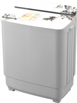 Стиральная машина Optima МСП-110СТ белая крышка/японский стиль