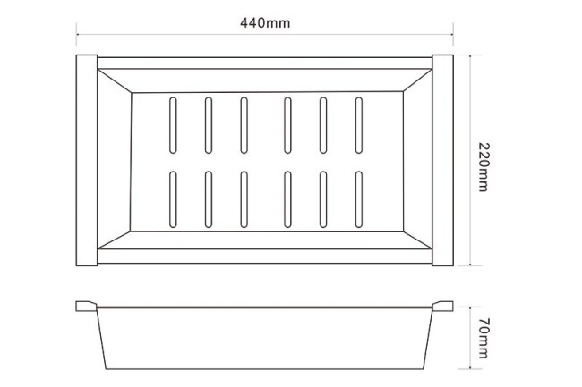 Поддон ZorG C12-51 Grafit