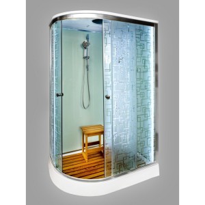 Душевая кабина Deto EM1512RLED+GM