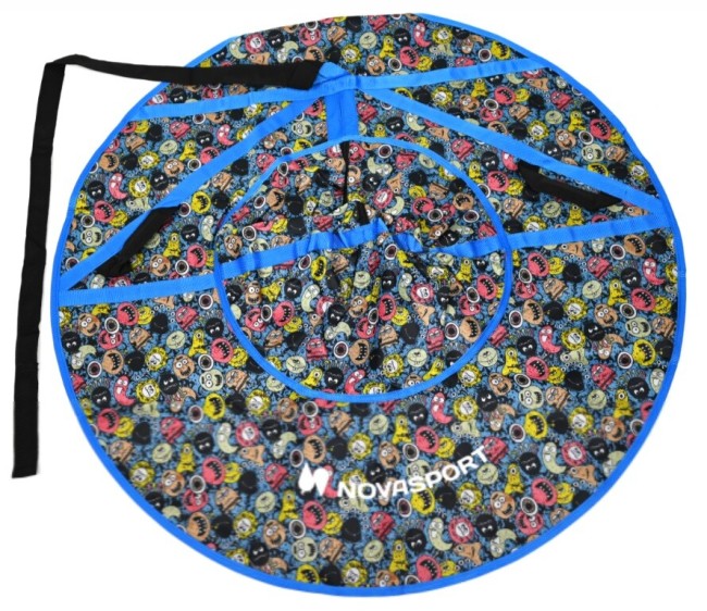 Тюбинг NovaSport CH030.110 синий/Монстры (без камеры) Тюбинг NovaSport CH030.110 синий/Монстры (без камеры)