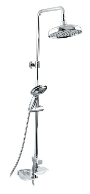 Душевая система Timo Helmi SX-1070-00-16 (712) Chrome/white Душевая система Timo Helmi SX-1070-00-16 (712) Chrome/white