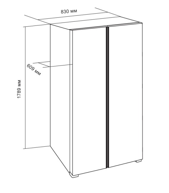 Холодильник Lex LSB 520 Sl GID