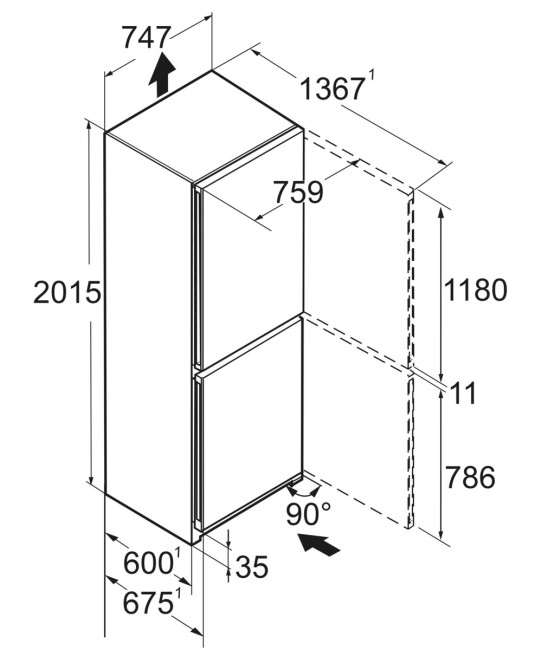 Холодильник Liebherr CNd 7723-20 001