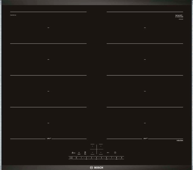 Встраиваемая индукционная варочная панель Bosch PXX675FC1E Встраиваемая индукционная варочная панель Bosch PXX675FC1E