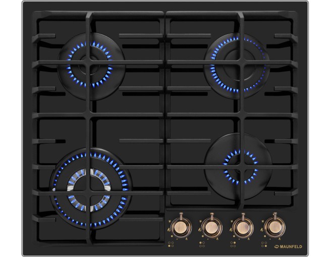 Встраиваемая газовая варочная панель Maunfeld EGHG.64.63CB.R/G Встраиваемая газовая варочная панель Maunfeld EGHG.64.63CB.R/G