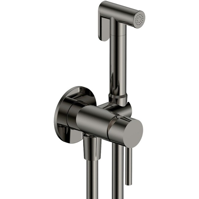 Смеситель с гигиеническим душем AQUAme Siena AQM6217GM Смеситель с гигиеническим душем AQUAme Siena AQM6217GM